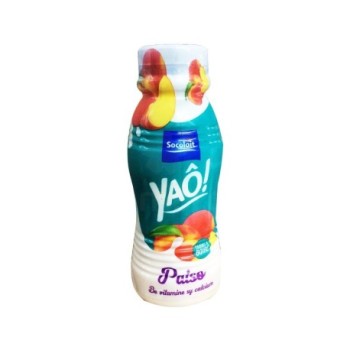 Yaô pêche Socolait 250ml | Yaourt à boire