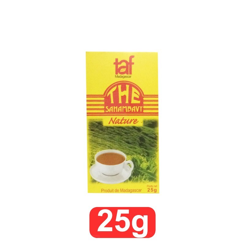 Poudre Thé Nature Sahambavy Taf 25g | Thé tisane de Madagascar