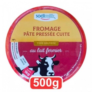 Gruyère Mangoro entre 400g et 500g | Fromage Pâte Pressée Cuite au Lait Fermier de Madagascar