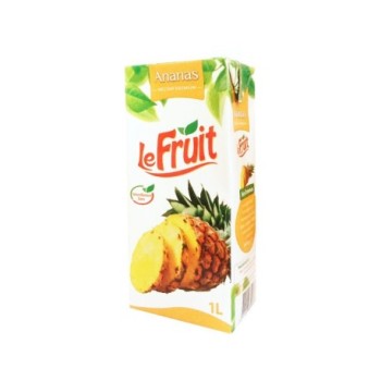 Jus d'Ananas en brique LeFRUIT 1L | Fabriqué à Madagascar
