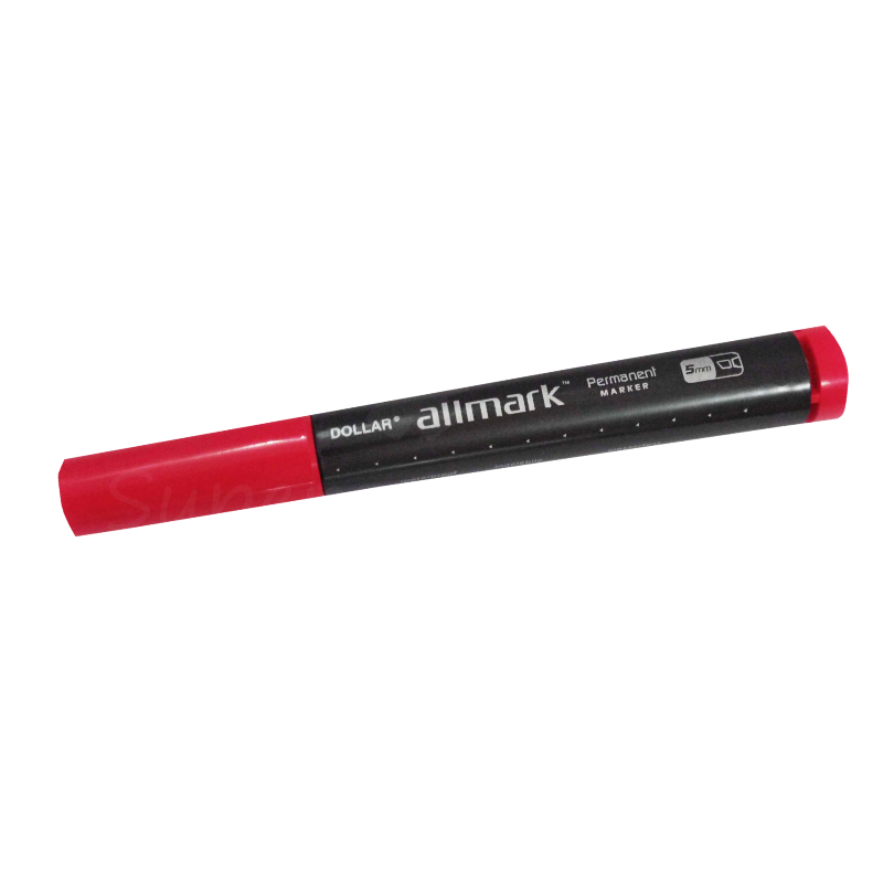 Marqueur permanent Rouge Officemate