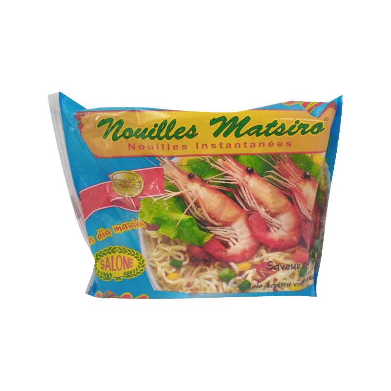 Nouille au crevette Matsiro Salone 85g | Pâtes instantanées