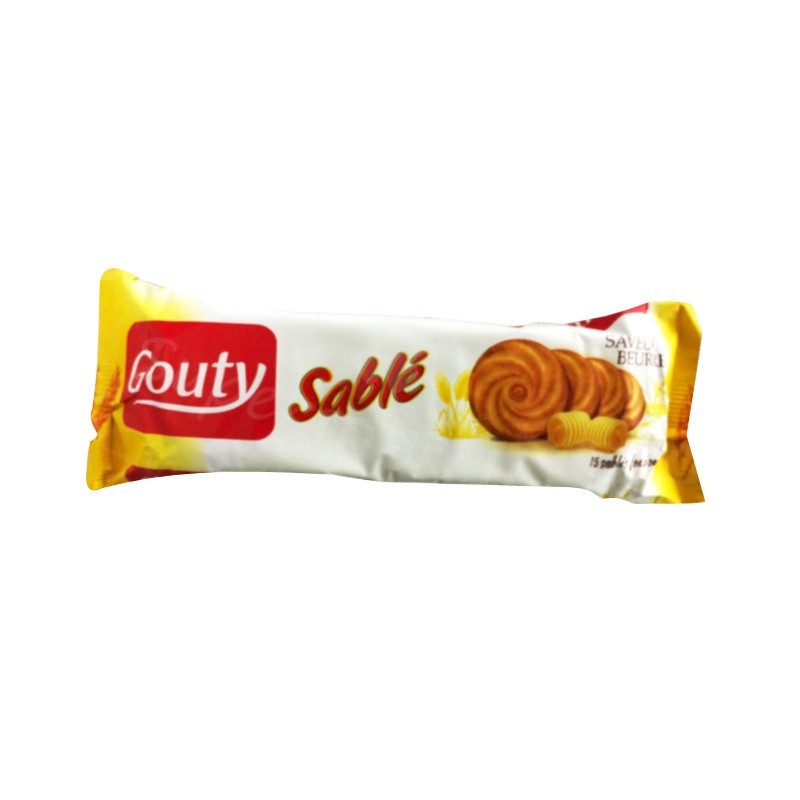 Sablé Saveur Beurre Gouty 90g | 15 sablés fondants