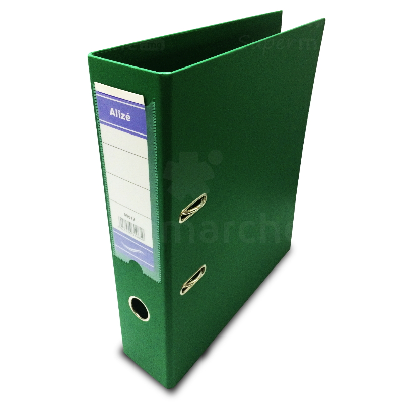 Classeur à levier double PVC Alizé | Vert