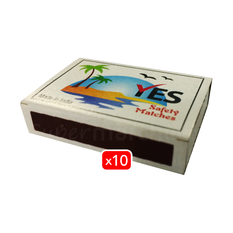 Allumette Yes | Paquet de 10 boîtes