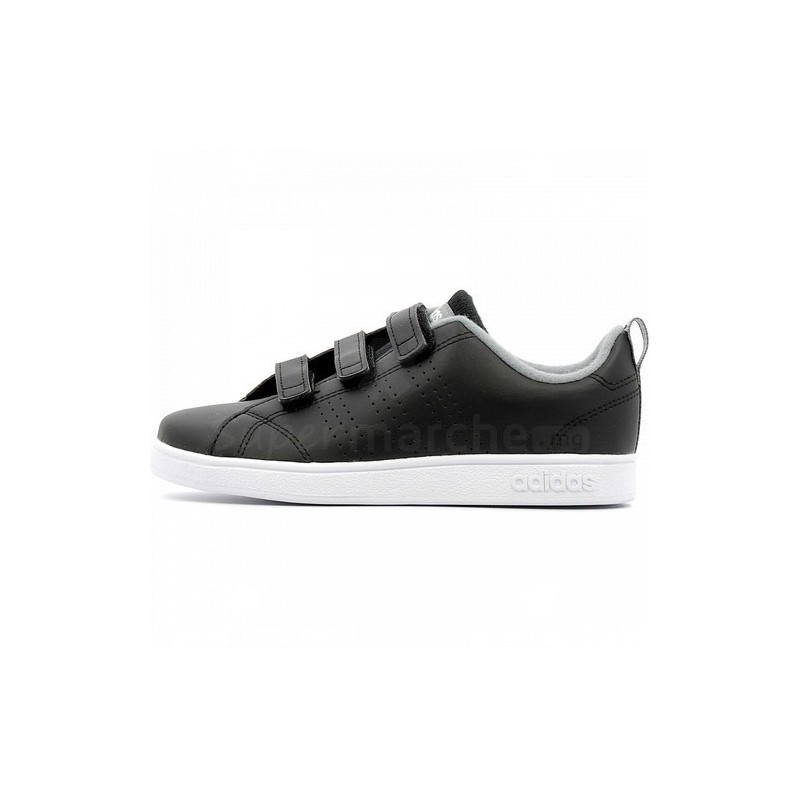 Adidas Baskets Advantage Clean - Enfant - Noir et blanc - Pointure 31