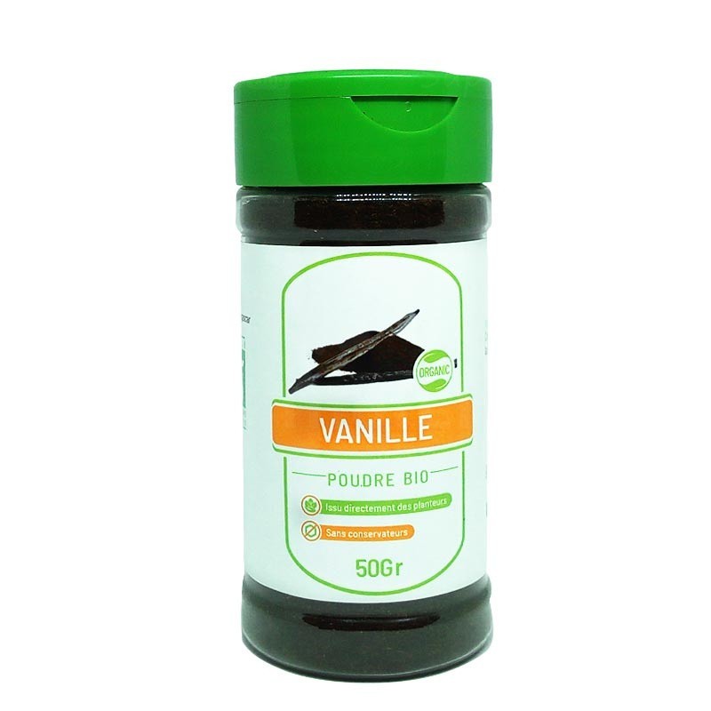 Vanille de Madagascar BIO Phael Flor 50g | Naturel et Sans Conservateurs