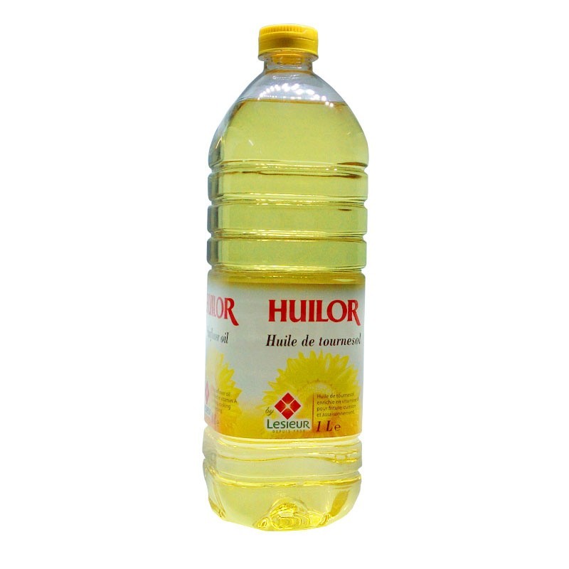 Huile de Tournesol Huilor par Lesieur 1L | Riche en Vitamine A | 1er Choix à Madagascar