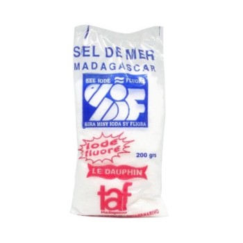 Sel Fin Taf 200g | Sel de mer iodé et fluoré