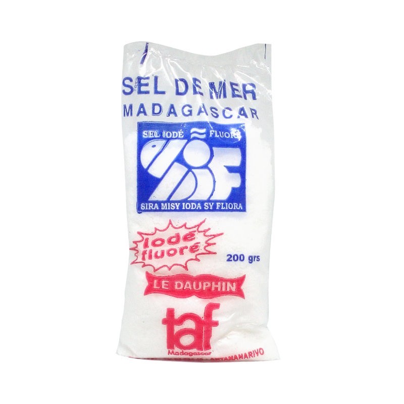 Sel Fin Taf 200g | Sel de mer iodé et fluoré