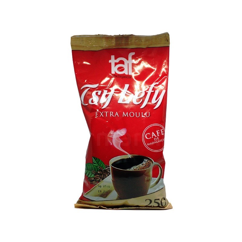 Café Tsy Lefy Taf 250g | Café filtre en poudre de Madagascar