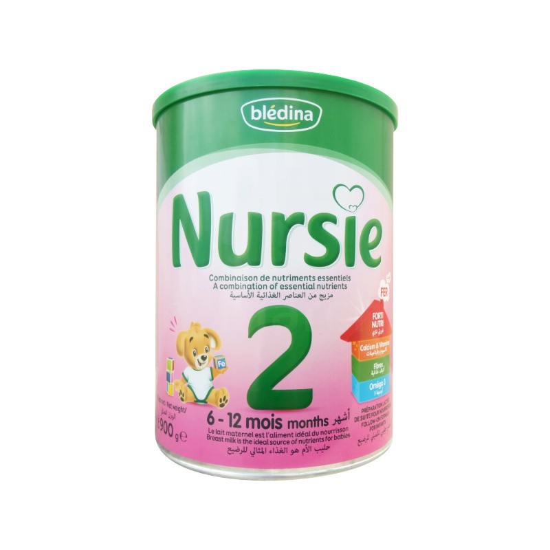 Lait Blédina Nursie 2ème Âge 900g | Lait en poudre pour nourrissons