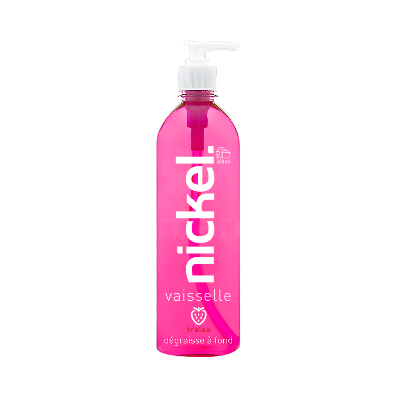 Liquide Vaisselle Fraise Nickel 600ml