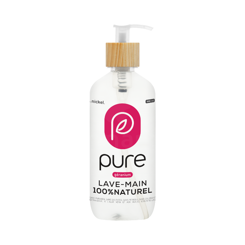 Lave Main Naturel Géranium Pure 500ml