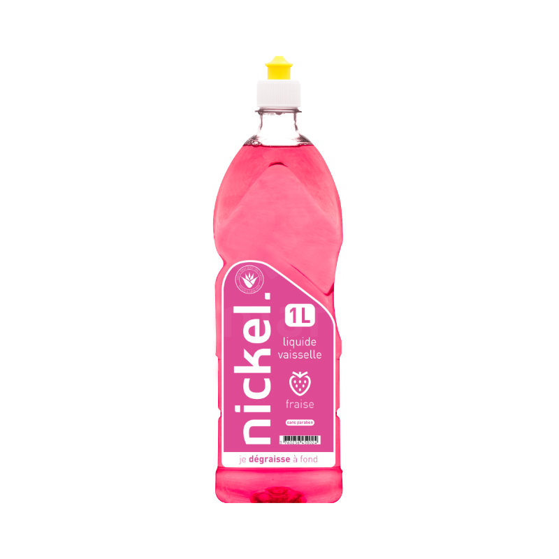 Liquide vaisselle Fraise Nickel 1L