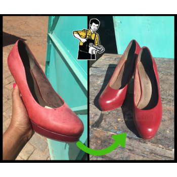 Teinte chaussures cuir par Rainivony | Escarpin