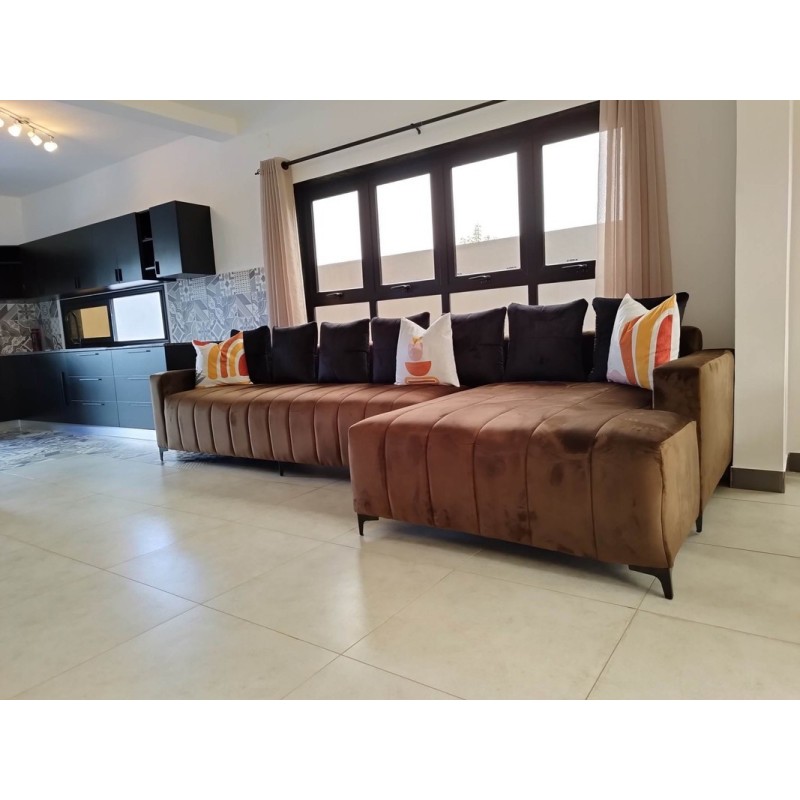 SALON VELOURS GM COCOON marron