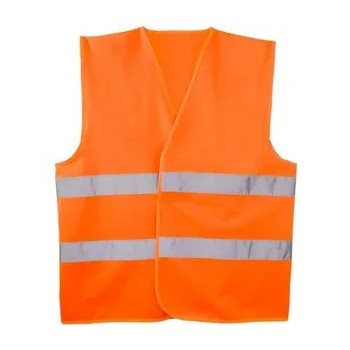 GILET DE SECURITE FLUORESCENT ORANGE - TAILLE XL