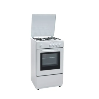 AYA CUISINIERE GAZ ACGS50B/1 4 FOYERS BLANC