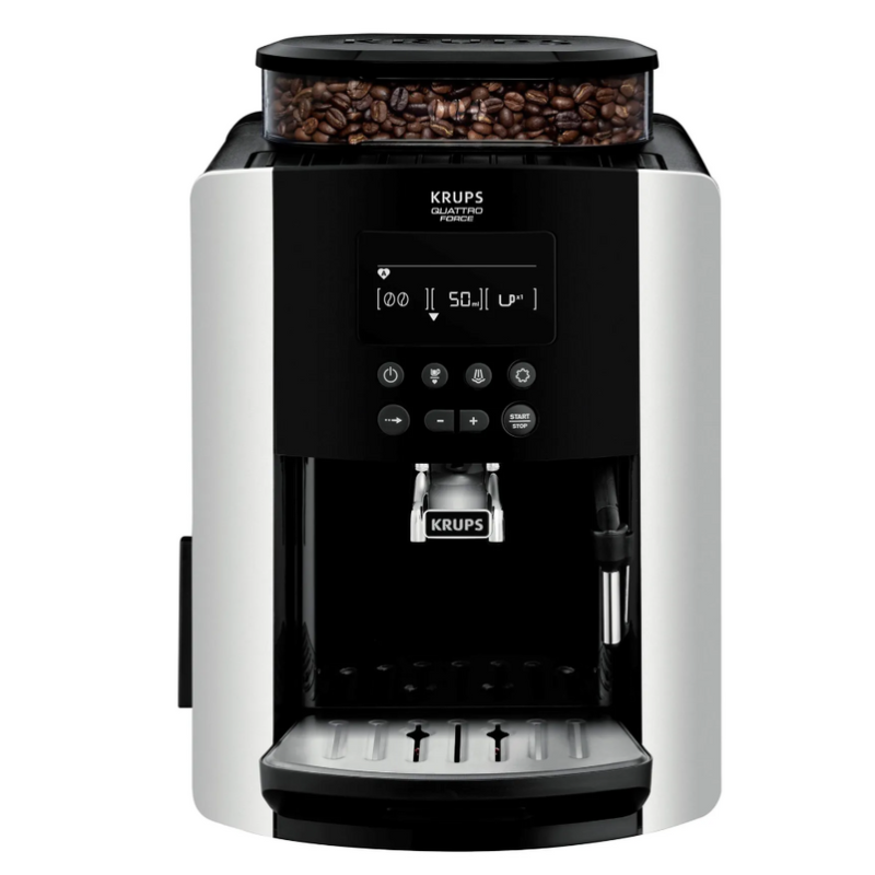 KRUPS EXPRESSO AVEC BROYEUR YY3075FD NOIR ET SILVER