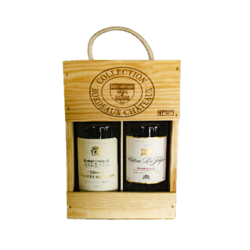 COFFRET 2B BORDEAUX Château Fontcoulon 2016/Château La Jalgue 2017 75Cl
