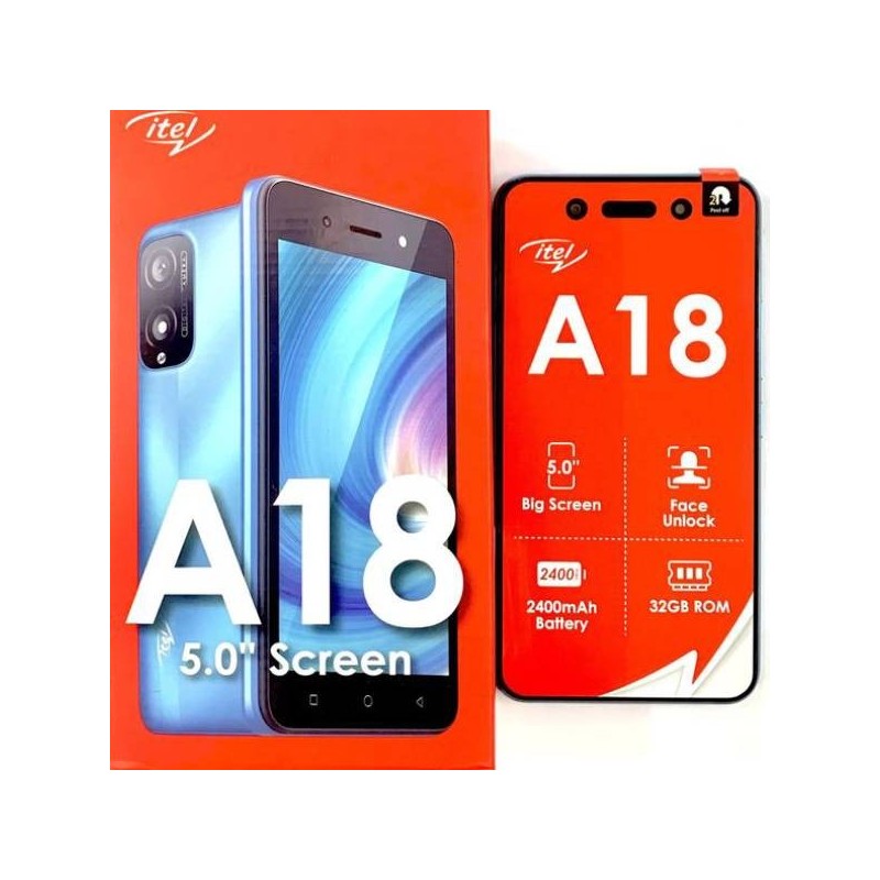 ITEL SMART PHONE 5" DUAL SIM A18