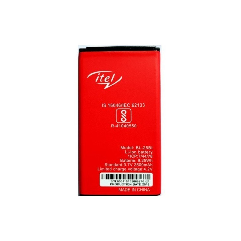 BATTERY ITEL BL 25BI 2500MAH BY SEA