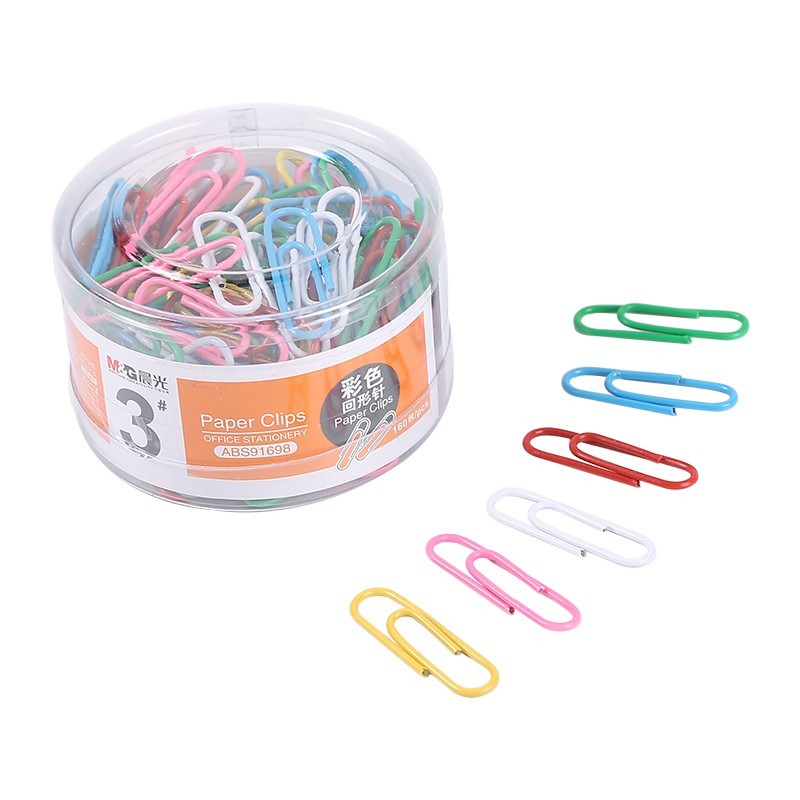 Trombone colorées 160PCS