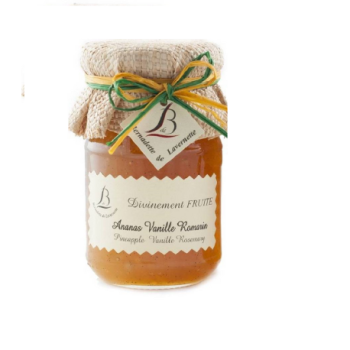 Confiture Ananas Vanille Romarin 35g