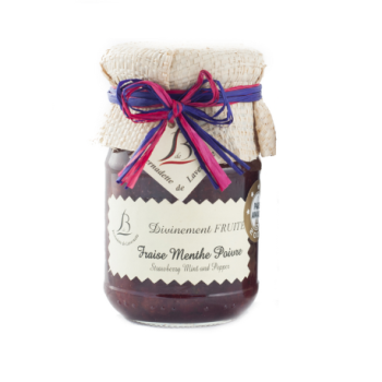 Confiture Fraise Menthe Poivre 35g
