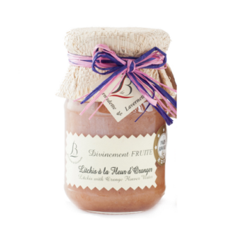 Confiture Litchi à la Fleur dOranger 250g