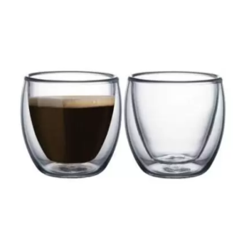 Set de 2 tasses à café  sans poignées de 11cl