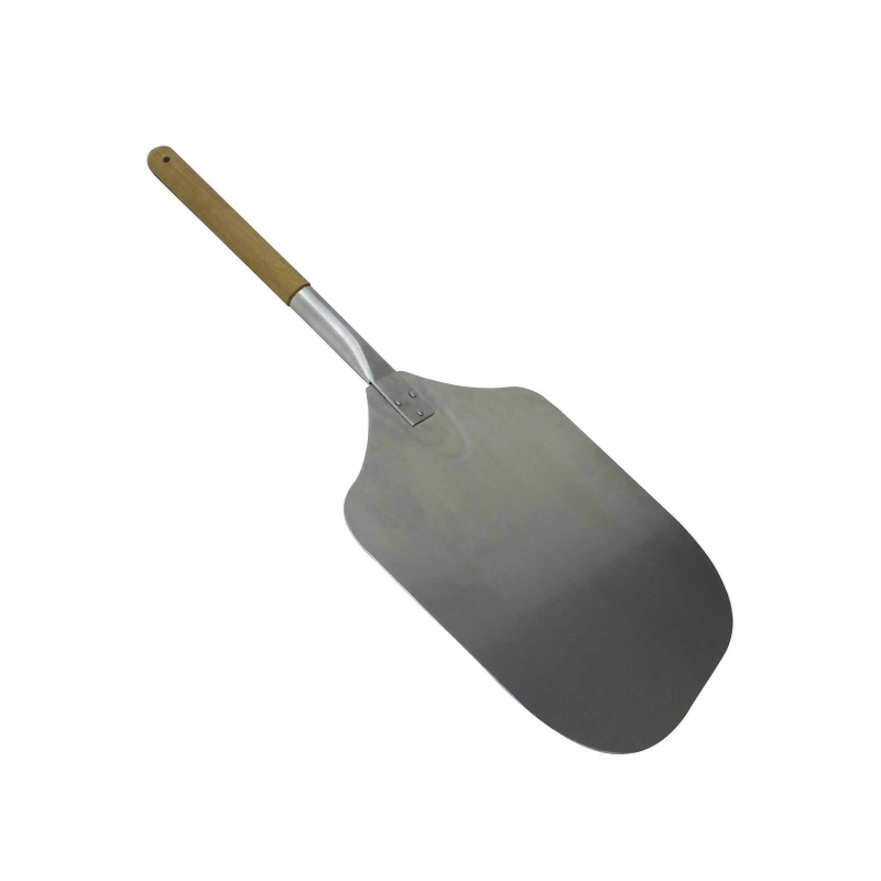 Pelle à pizza de 63x30cm en aluminium avec manche en bois