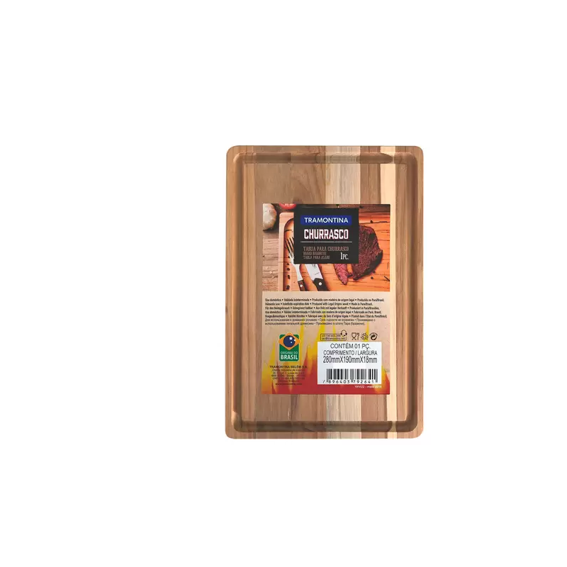 Planche à barbecue de 28x19x1