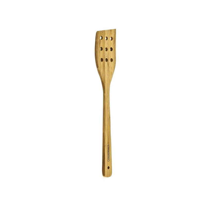 Spatule avec trou en bamboo