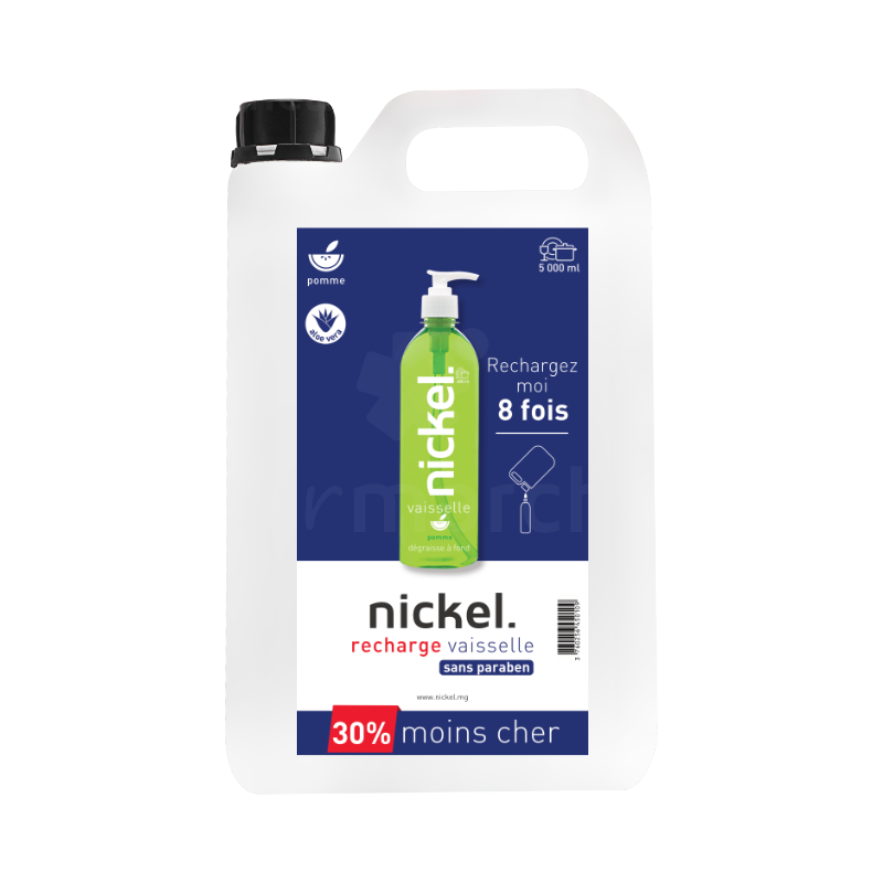 Liquide vaisselle Pomme Nickel 5L