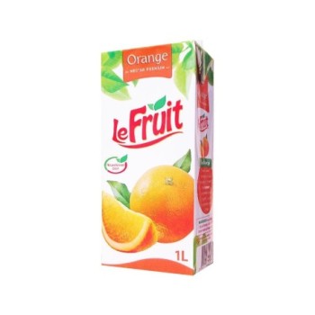 Jus d'Orange en brique LeFRUIT 1L | Fabriqué à Madagascar
