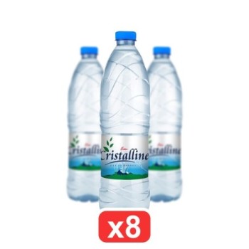 Cristalline 8 x 1L | Pack | Eau minérale de Madagascar