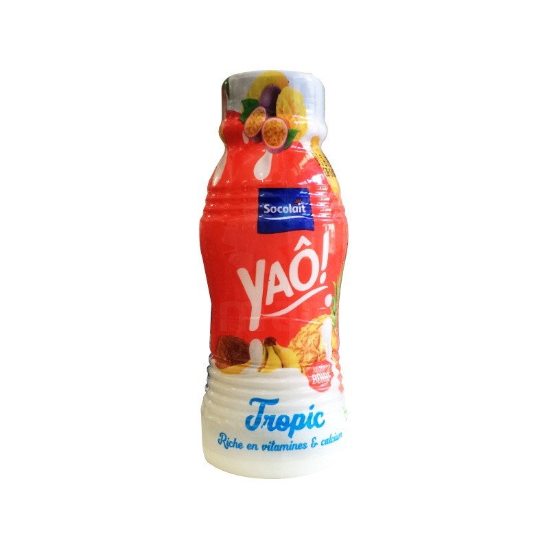 Yaourt à boire Yaô Tropika Socolait 250ml