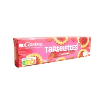 Tartelettes Framboise Casino 150g
