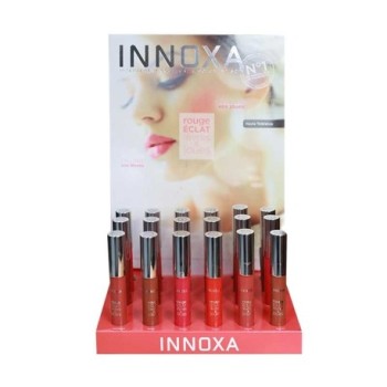 Rouge à lèvres assortis avec présentoir Chubby lèvres et joues Innoxa