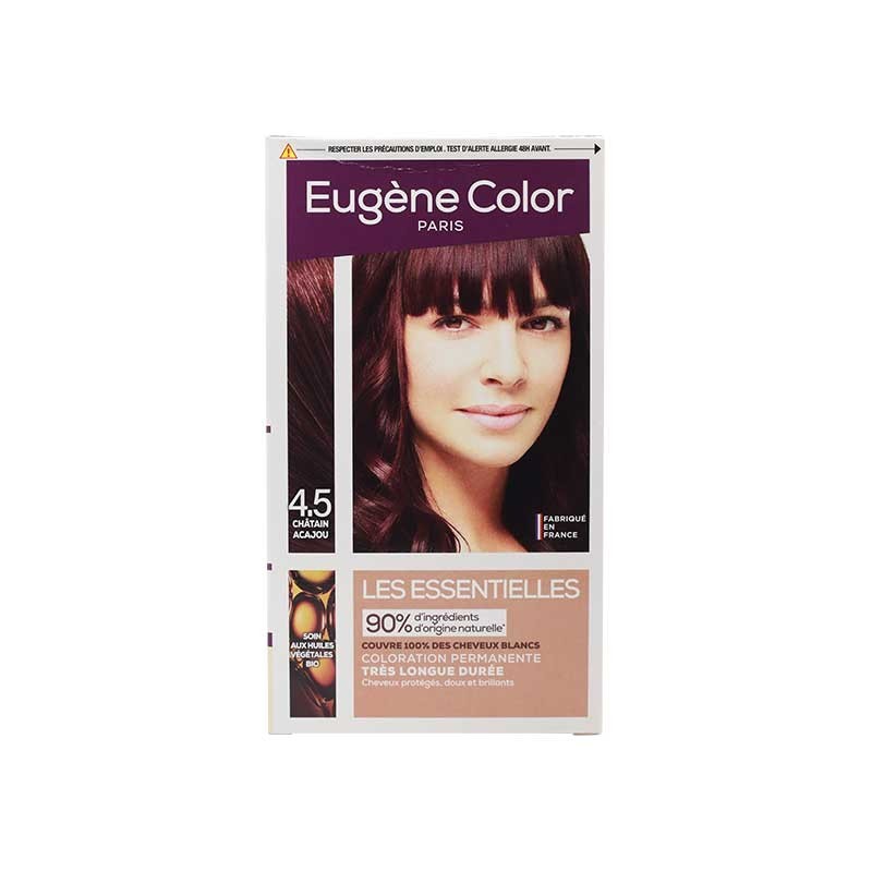 Coloration Cheuveux  N°04.5 Acajou Eugène Color