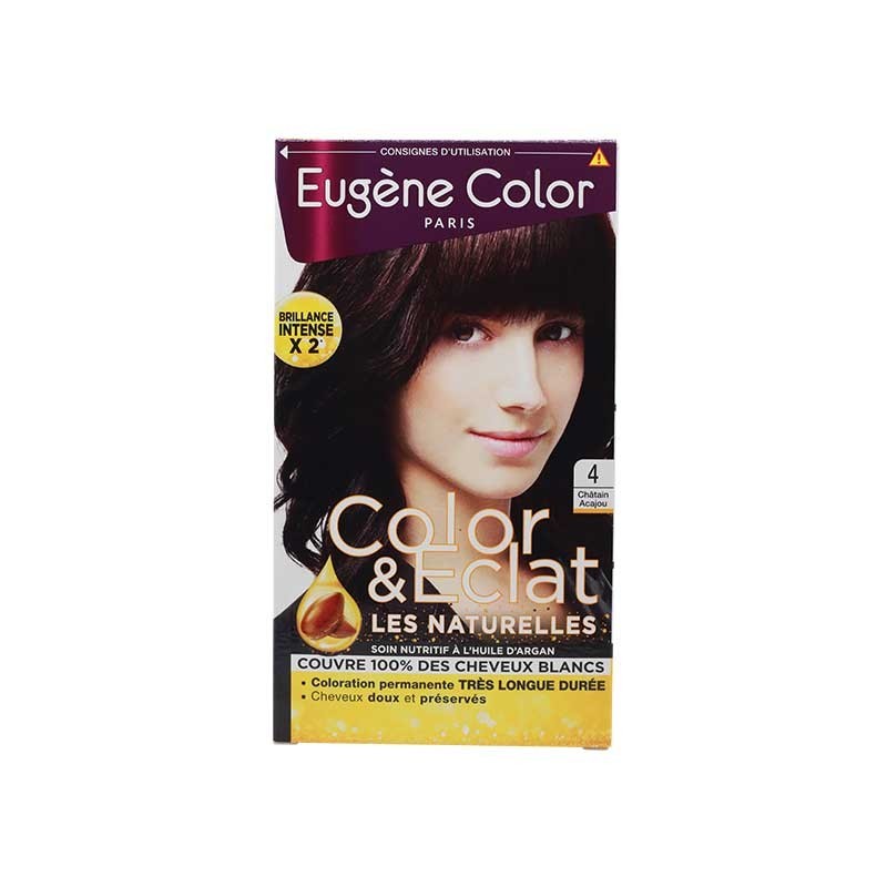 Coloration Cheuveux N°04 Chatain Eugène Color