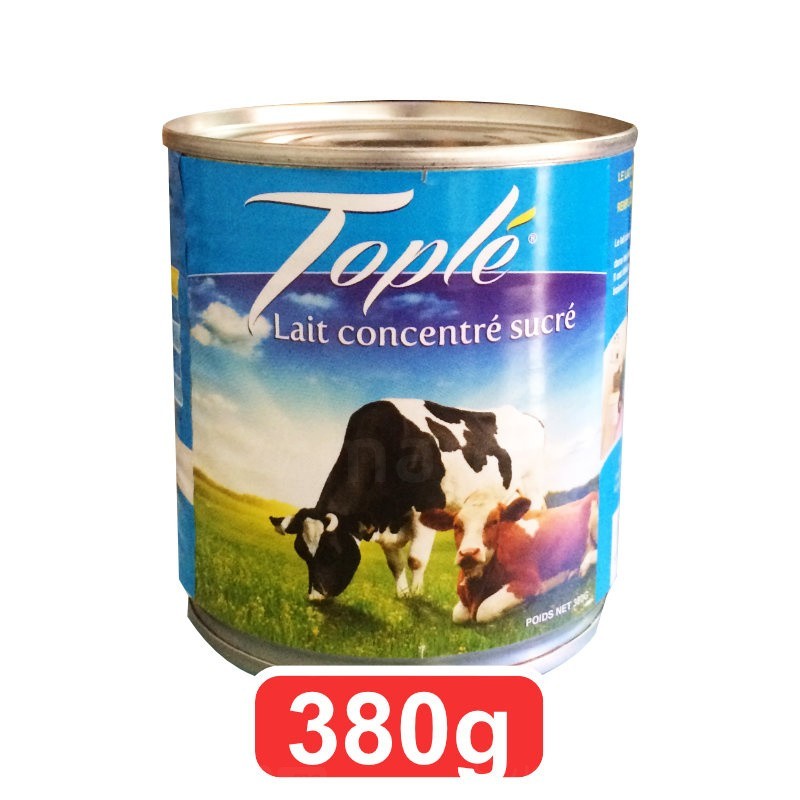 Lait Concentré Sucré Toplé 380g
