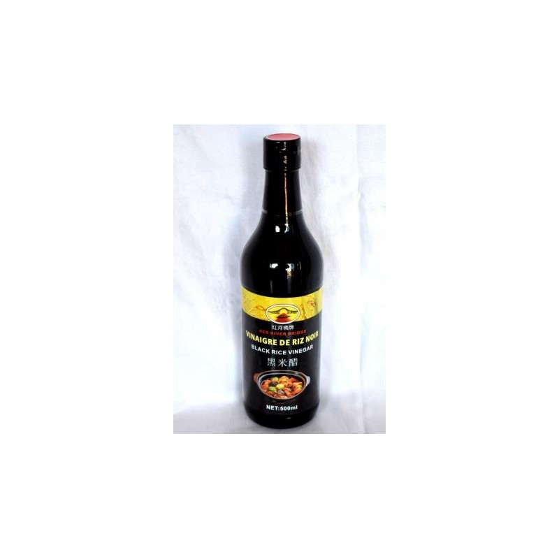 Vinaigre de riz noir red river bridge 500ml