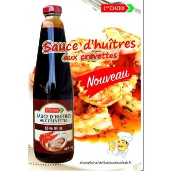 Sauce dhuîtres aux crevettes red river bridge 710grs