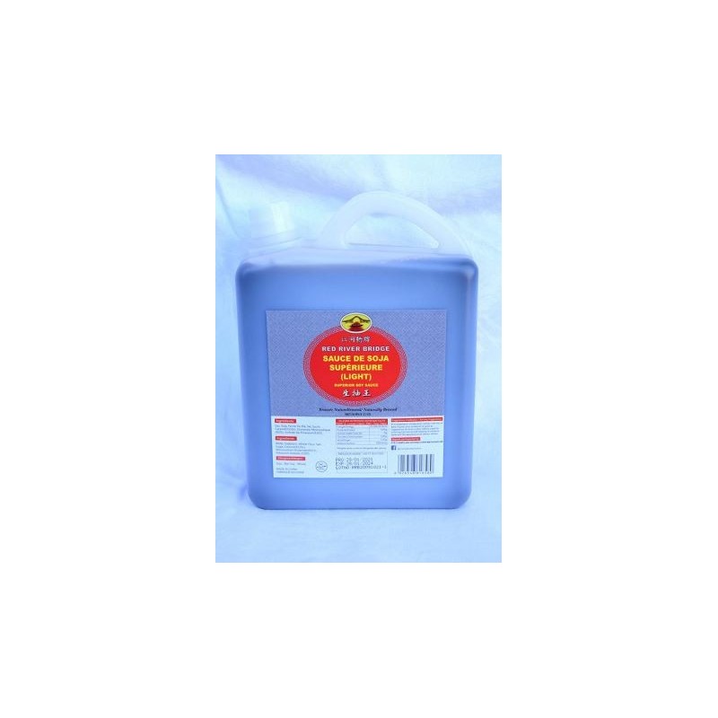 Sauce de soja light red river bridge 5lbs