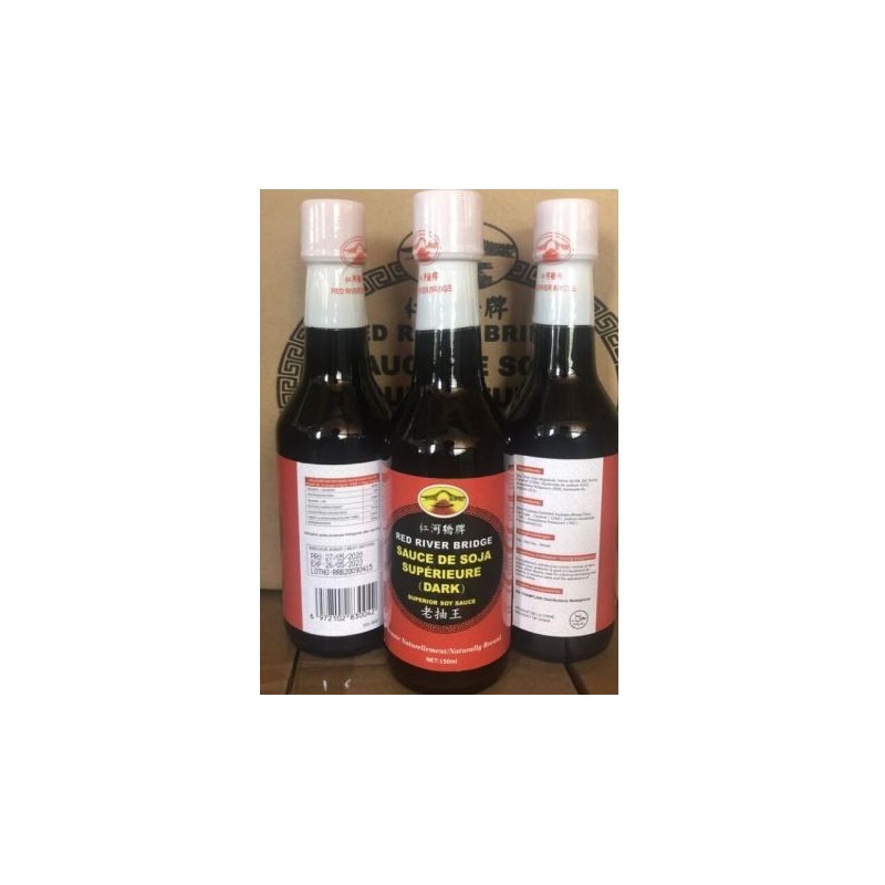 Sauce de soja dark red river bridge  150ml