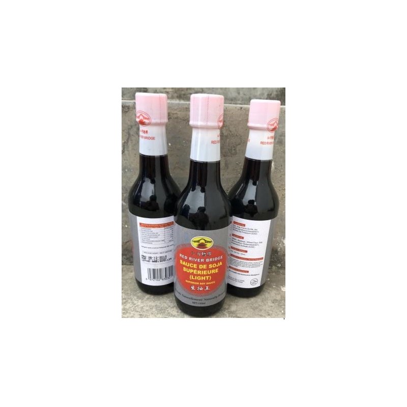 Sauce de soja light red river bridge 150 ml