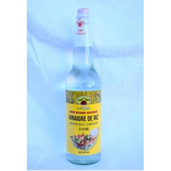 Vinaigre de riz blanc red river bridge 625ml